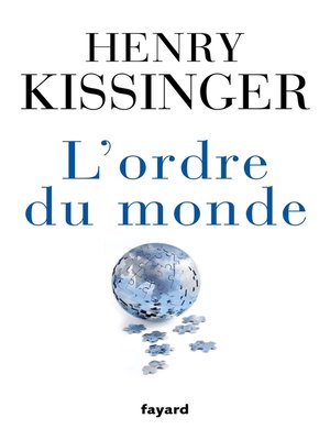 cover image of L'ordre du monde